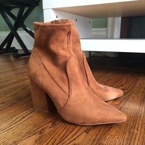 Suede Booties